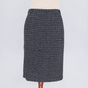 NWT BANANA REPUBLIC Sparkle Tweed Pencil Skirt Size 12